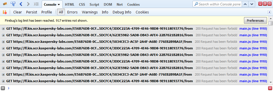 firebug_vs_kis_firebug_console